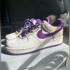 Nike Air Force 1 - womens size 5.5 purple edition